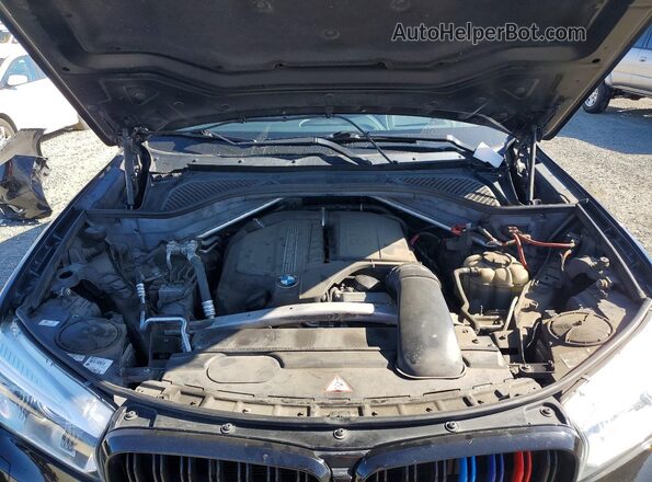 5UXKU2C57G0N78878 2016 BMW X6 Черный Вид подкапотного пространства