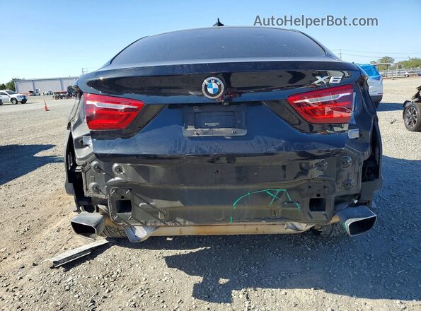 5UXKU2C57G0N78878 2016 BMW X6 Черный Вид сзади