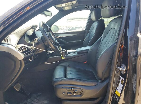 5UXKU2C58G0N82065 2016 BMW X6 Blue წინა სალონის ხედი