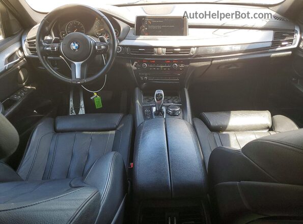 5UXKU2C58G0N82065 2016 BMW X6 Blue წინა პანელის ხედი