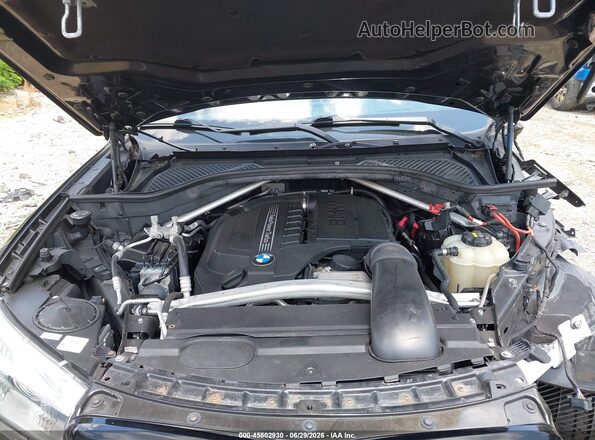 5UXKU2C58H0N84903 2017 BMW X6 Black უკანა ხედი