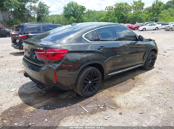 5UXKU2C58H0N84903 2017 BMW X6 Black უკანა მარჯვენა