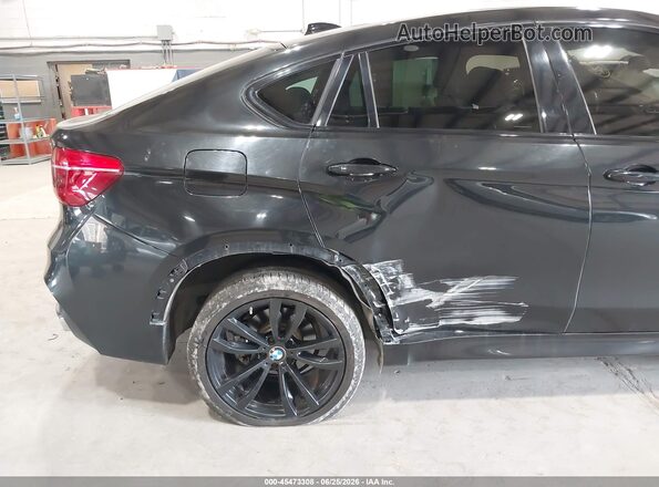 5UXKU2C58K0Z64797 2019 BMW X6 Black Front view