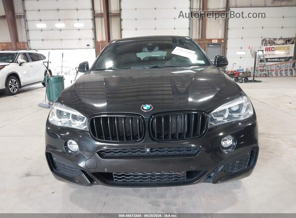 5UXKU2C58K0Z64797 2019 BMW X6 Black Instrument cluster view