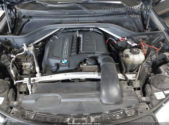 5UXKU2C58K0Z64797 2019 BMW X6 Black Rear view