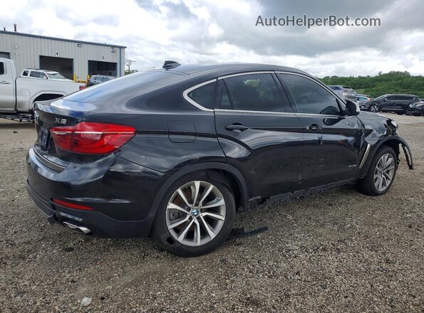 5UXKU2C5XJ0X48237 2018 BMW X6 Черный Задняя правая четверть