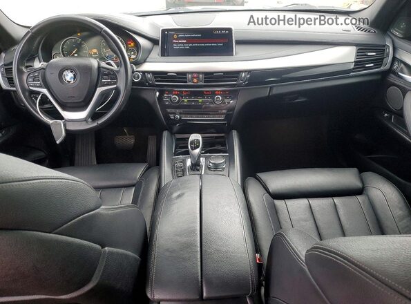 5UXKU2C5XJ0X48237 2018 BMW X6 Черный Вид панели приборов