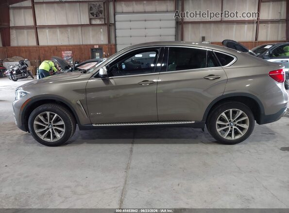 5UXKU2C5XJ0X49520 2018 BMW X6 Tan Սալոնի 360 աստիճան տեսք