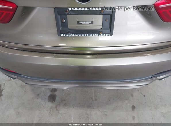 5UXKU2C5XJ0X49520 2018 BMW X6 Tan Դիմացի տեսք