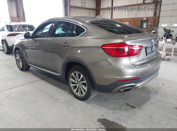 5UXKU2C5XJ0X49520 2018 BMW X6 Tan Հետևի ձախ