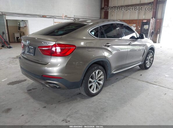 5UXKU2C5XJ0X49520 2018 BMW X6 Tan Հետևի աջ
