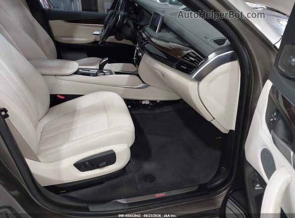 5UXKU2C5XJ0X49520 2018 BMW X6 Tan Սալոնի դիմացի տեսք
