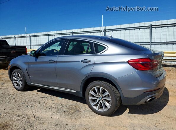 5UXKU6C33H0S99757 2017 BMW X6 Gray Trasero izquierdo