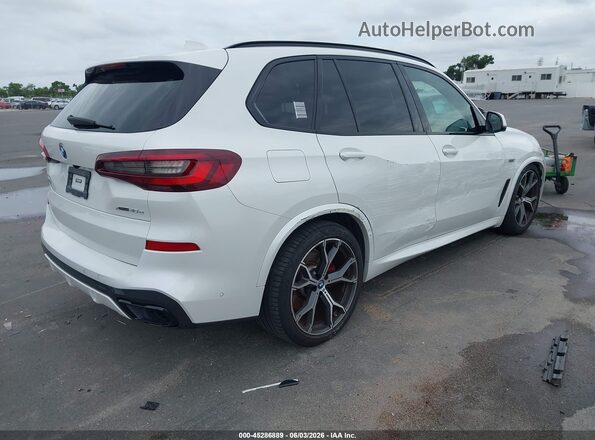 5UXTA6C01N9K77735 2022 BMW X5 White Tył prawy