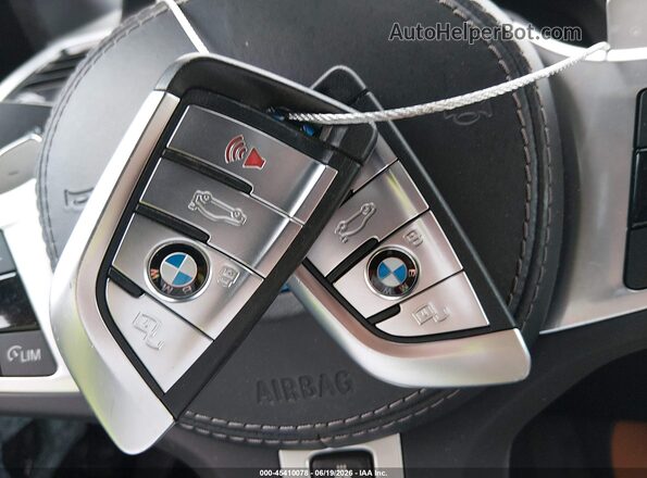 5UXTA6C01P9N92828 2023 BMW X5 Black Widok deski rozdzielczej