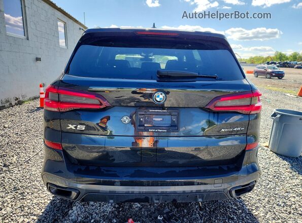 5UXTA6C02N9L89878 2022 BMW X5 Black Widok z tyłu