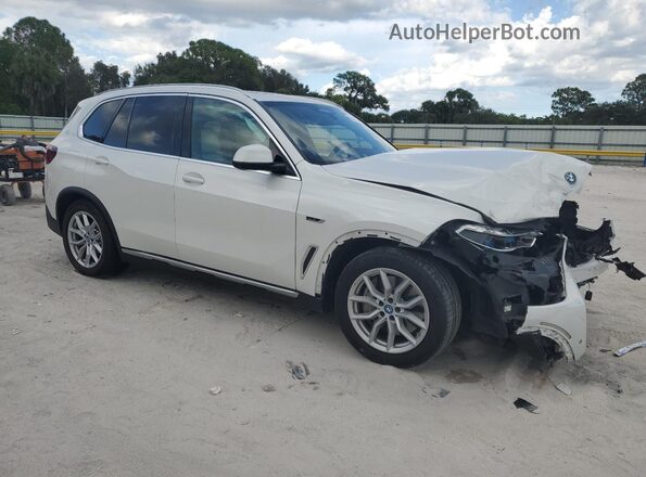 5UXTA6C02P9N49776 2023 BMW X5 White Передня права чверть