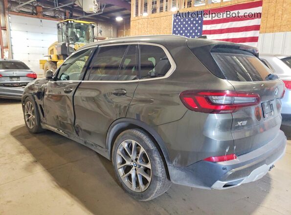 5UXTA6C06M9E49226 2021 BMW X5 Угольный Задняя левая четверть