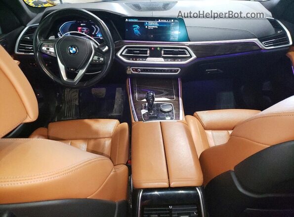 5UXTA6C06M9E49226 2021 BMW X5 Угольный Вид панели приборов