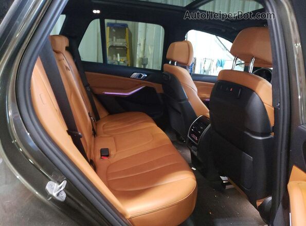 5UXTA6C06M9E49226 2021 BMW X5 Угольный Вид задней части салона
