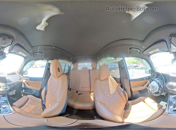 5UXTA6C07P9S00645 2023 BMW X5 White Vista interior de 360 grados