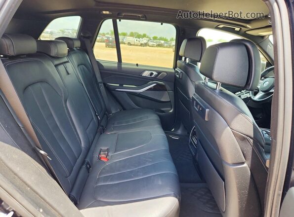 5UXTA6C08M9E52872 2021 BMW X5 Black Rear interior view