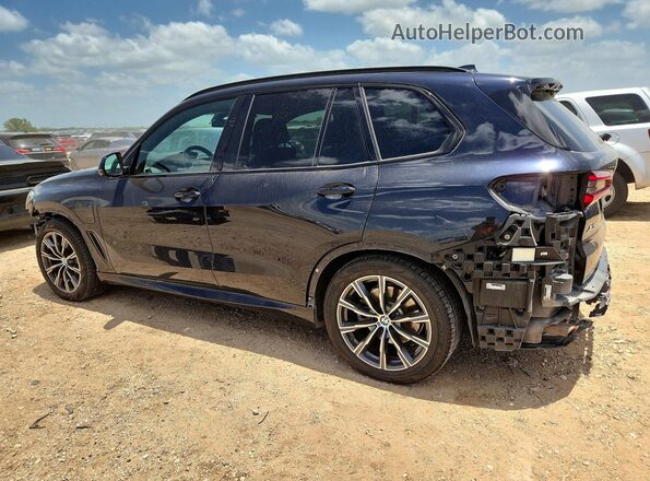 5UXTA6C08M9E52872 2021 BMW X5 Black Rear left