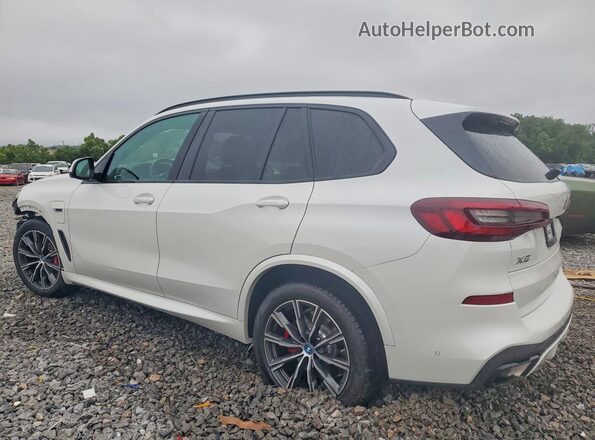5UXTA6C08P9R07382 2023 BMW X5 White Trasero izquierdo