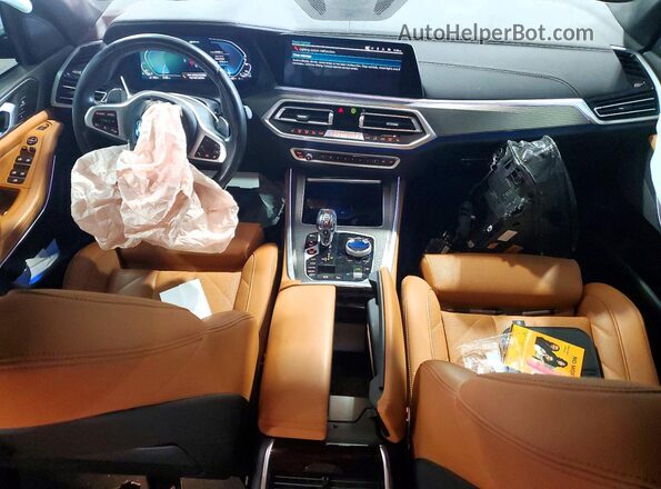 5UXTA6C09P9S05510 2023 BMW X5 Черный Вид панели приборов