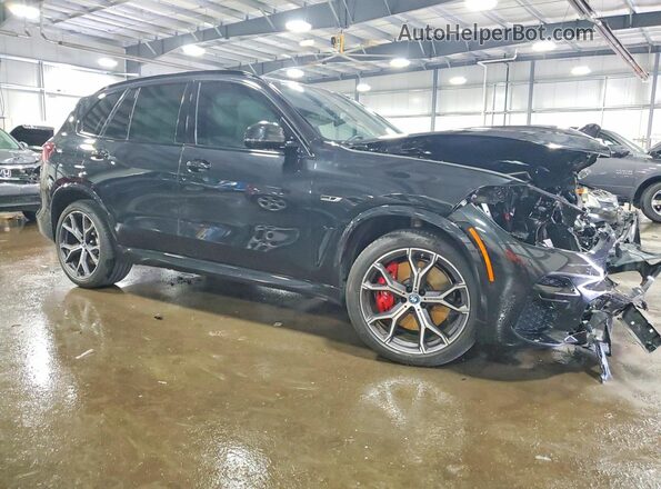 5UXTA6C09P9S05510 2023 BMW X5 Черный Передняя правая четверть