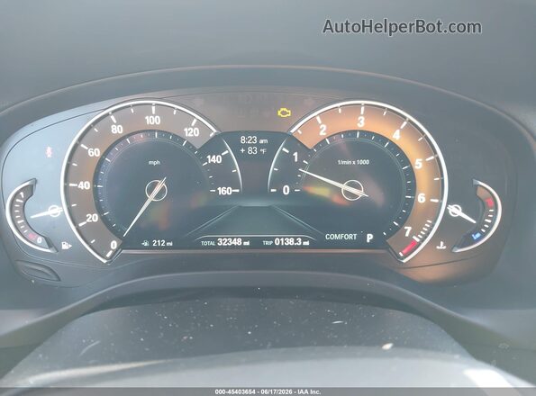 5UXTR7C50KLE88629 2019 BMW X3 Silver Вид задніх сидінь
