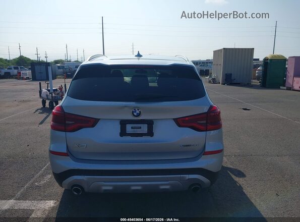 5UXTR7C50KLE88629 2019 BMW X3 Silver 