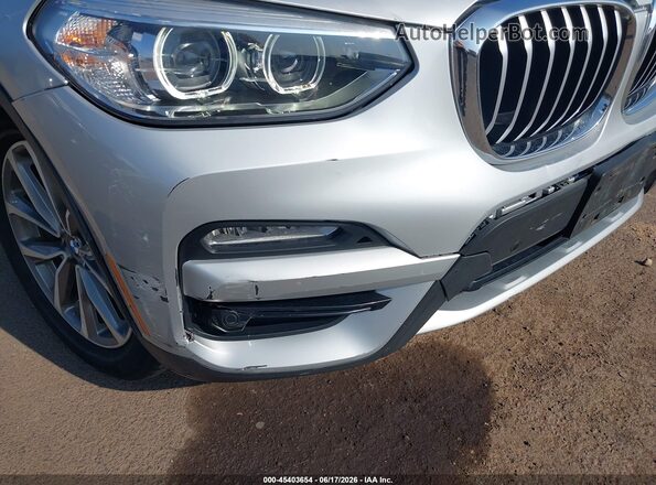 5UXTR7C50KLE88629 2019 BMW X3 Silver 