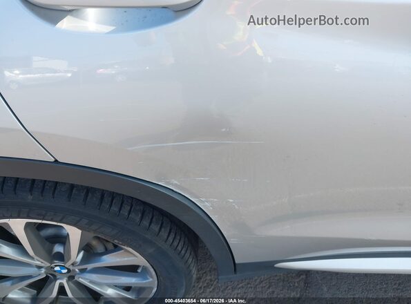 5UXTR7C50KLE88629 2019 BMW X3 Silver 