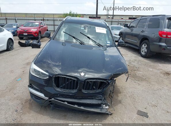 5UXTR7C50KLE88890 2019 BMW X3 Black Вид щитка приладів