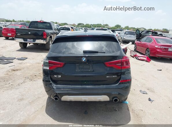 5UXTR7C50KLE88890 2019 BMW X3 Black 
