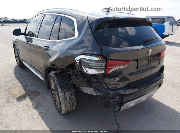 5UXTR7C50KLE96889 2019 BMW X3 Gray Rear left