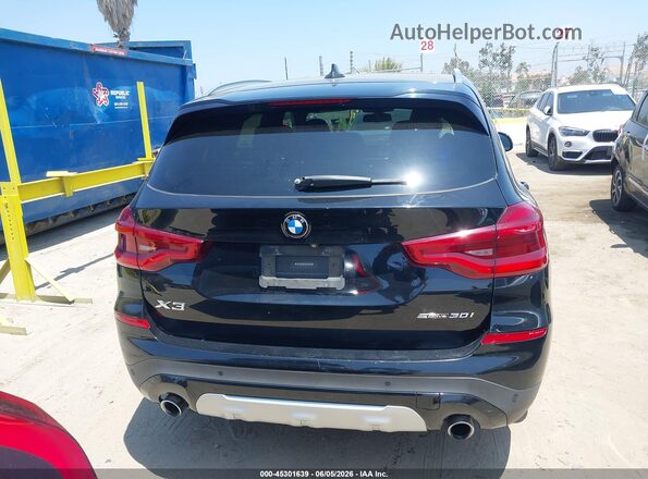 5UXTR7C50KLF31673 2019 BMW X3 Black 