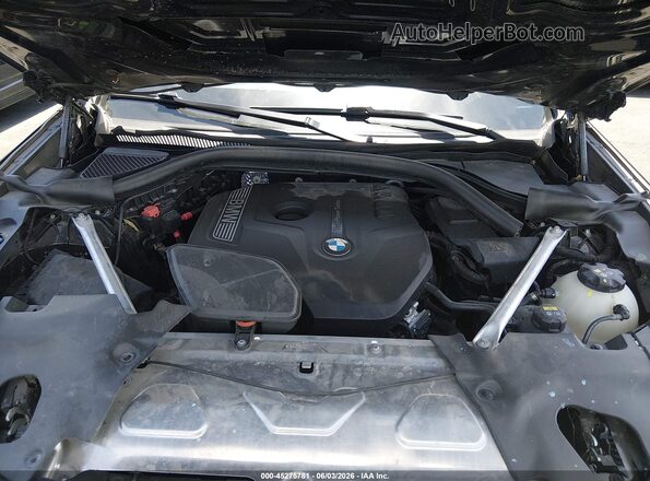 5UXTR7C50KLF36484 2019 BMW X3 Black Вид ззаду