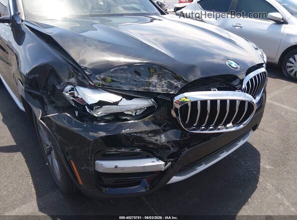 5UXTR7C50KLF36484 2019 BMW X3 Black 