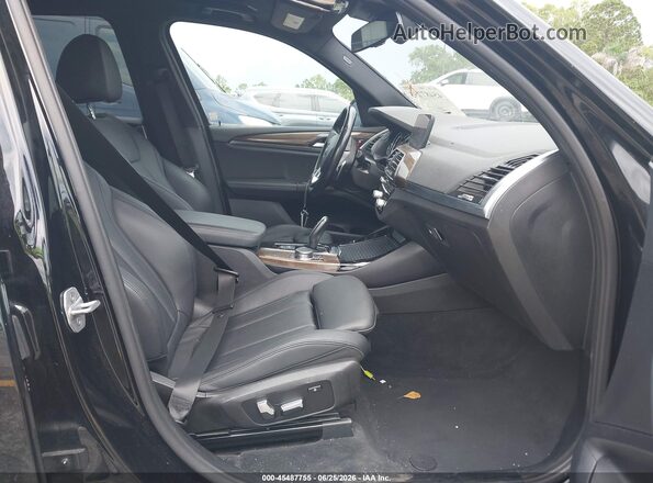 5UXTR7C51KLF28698 2019 BMW X3 Black Vista interior delantera