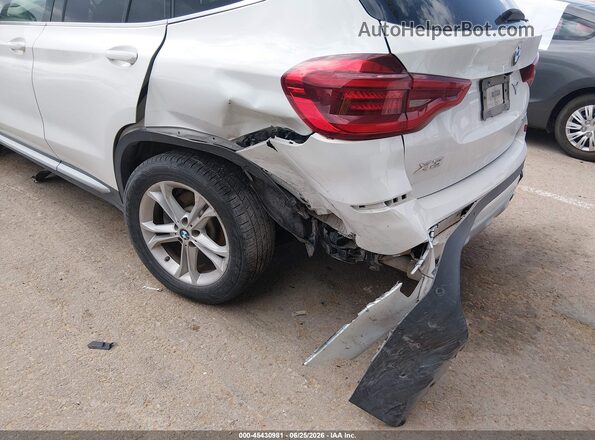 5UXTR7C51KLF29382 2019 BMW X3 White Вид спереду