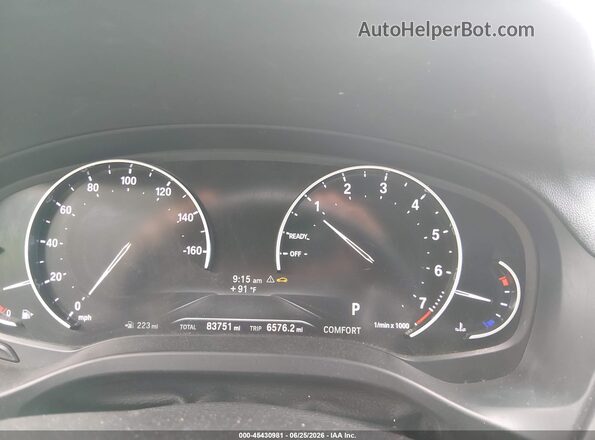 5UXTR7C51KLF29382 2019 BMW X3 White Вид задніх сидінь