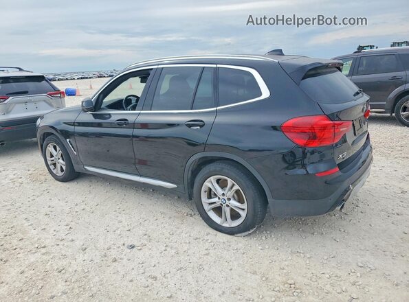 5UXTR7C51KLF31715 2019 BMW X3 Black Tył lewy