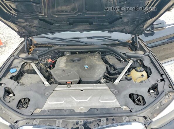 5UXTR7C51KLF31715 2019 BMW X3 Black Widok komory silnika
