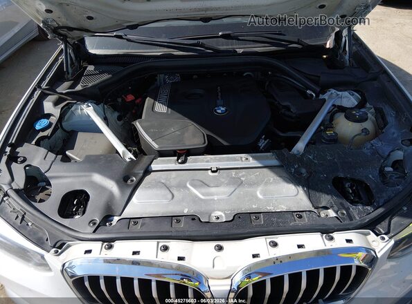 5UXTR7C52KLE96926 2019 BMW X3 White Rear view