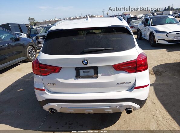 5UXTR7C52KLE96926 2019 BMW X3 White 