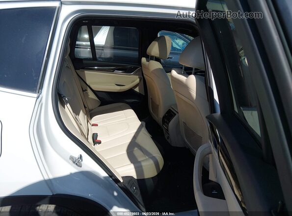 5UXTR7C52KLE96926 2019 BMW X3 White VIN sticker view