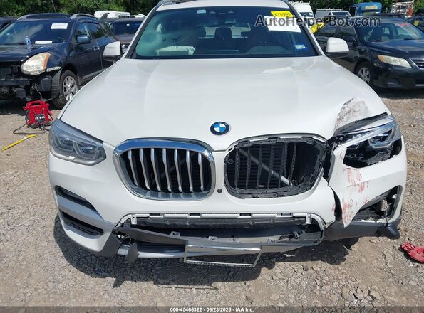 5UXTR7C52KLE97882 2019 BMW X3 White Вид спереду