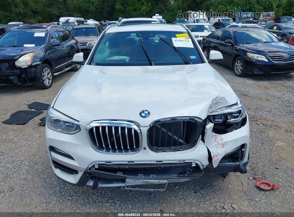 5UXTR7C52KLE97882 2019 BMW X3 White Вид щитка приладів